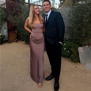 Love This Feeling Maxi Dress Mocha - White Fox Boutique